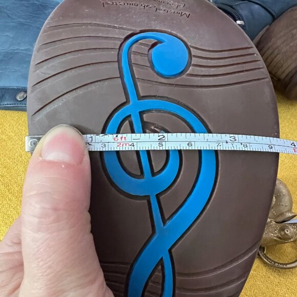 John Fluevog Mezzo Dallas Tall Boots with Studded Detail 7.5 - Picture 11 of 16